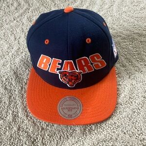 NEW VINTAGE NFL Chicago Bears Mitchell & Ness Adjustable, Snapback Closure Hat